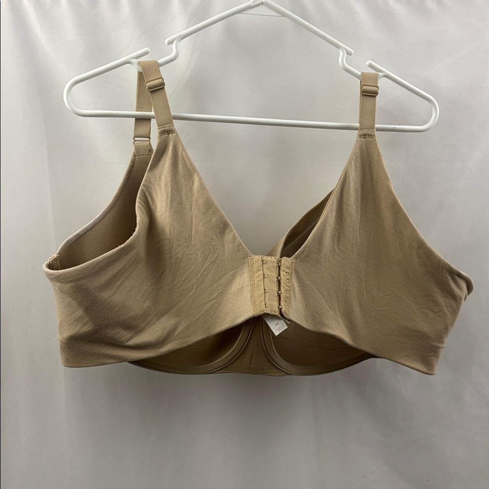 Cacique 46DDD Backsmoother Lightly Lined Balconette Nude Bra - Picture 5 of 10